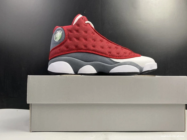 Cheap 13 Air Red Flint Retro Grey 414571-600 Jordan Gym 0622
